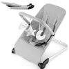 2 in 1 Babywippe klappbar in Grau