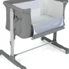 3 in 1 Beistellbett in Grau