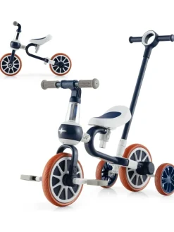 4 in 1 Dreirad von 2-4 Jahren in Blau