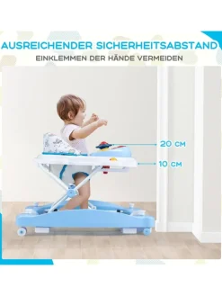 6 in 1 Lauflernhilfe in Blau