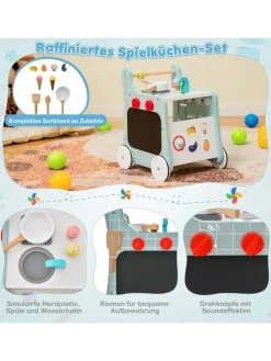 6 in 1 Lauflernhilfe in Blau