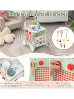 6 in 1 Lauflernhilfe in Grün