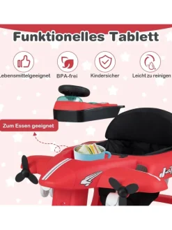 6 in 1 Lauflernhilfe in Rot