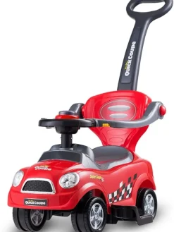 3 in 1 Rutschauto 2-6 Jahren in Rot