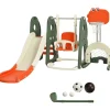 6 in 1 Spielplatz in Orange