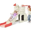 6 in 1 Spielplatz in Rosa