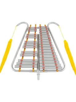 29 Noten Glockenspiel in Silber