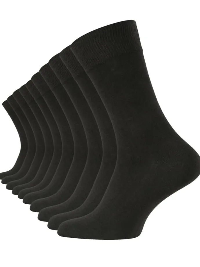 10 Paar Business Socken in schwarz