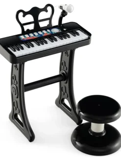 37 Tasten Keyboard ab 3 Jahren in Schwarz