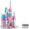 1000 tlg. Konstruktionsset "Princessin" in Rosa - ab 6 Jahren