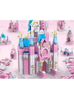 1000 tlg. Konstruktionsset "Princessin" in Rosa - ab 6 Jahren