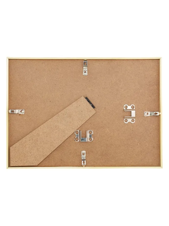 4 x Bilderrahmen "A4" in Gold
