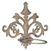 3 x Blumenhalter in Gold-Grau - Ø 13,5 cm