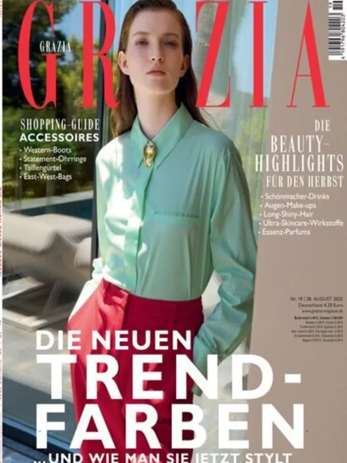 13 x GRAZIA Zeitschrift (Gutschein für Halbjahres Abo)
