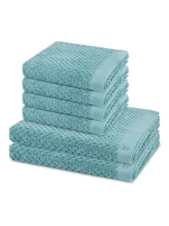 4 X Handtuch 2 X Duschtuch im Set Harmony in Arktis