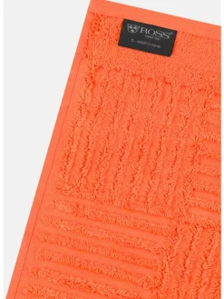 4 X Handtuch 2 X Duschtuch im Set Carre in Orange