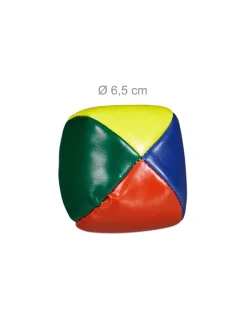 5 x Jonglierbälle in Bunt - Ø 6,5 cm