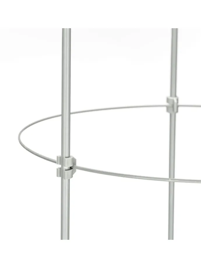 2 x Rankhilfe in Grau - (H)120 x Ø 30 cm