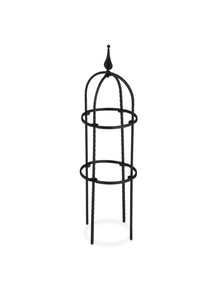 2 x Rankhilfe in Schwarz - (H)70 cm