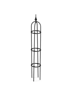 2 x Rankhilfe in Schwarz - (H)100 cm