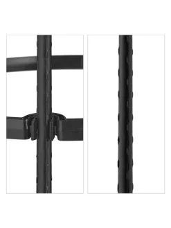 2 x Rankhilfe in Schwarz - (H)100 cm