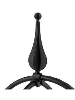 2 x Rankhilfe in Schwarz - (H)100 cm