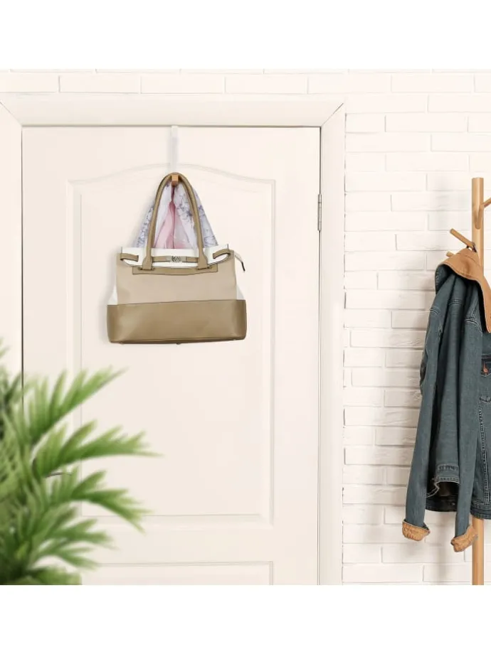 2 x Türgarderobe "klappbar" in Weiß