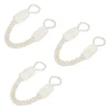 3 x Türkordel in Beige/ Weiß
