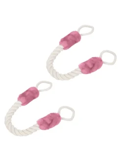 2 x Türkordel in Creme/ Rosa