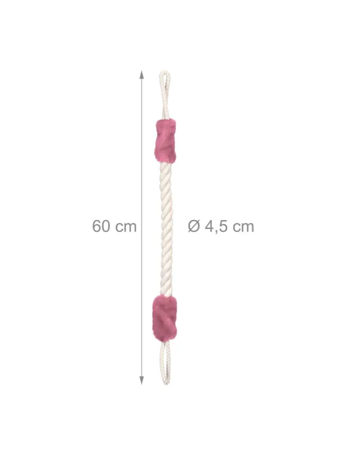 10 x Türkordel in Creme/ Rosa
