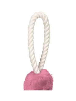 10 x Türkordel in Creme/ Rosa