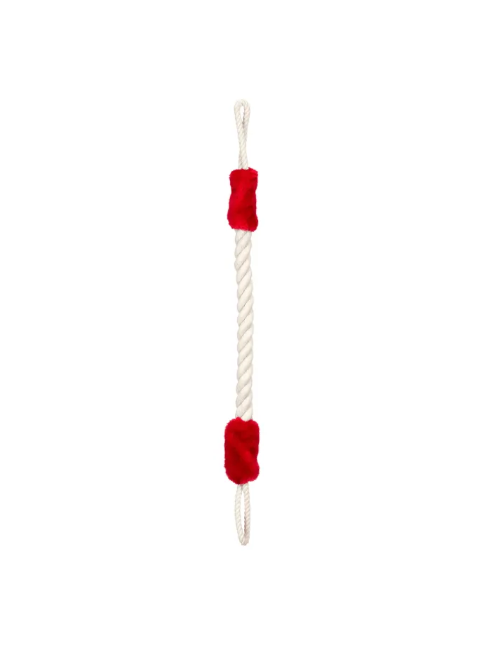 10 x Türkordel in Creme/ Rot