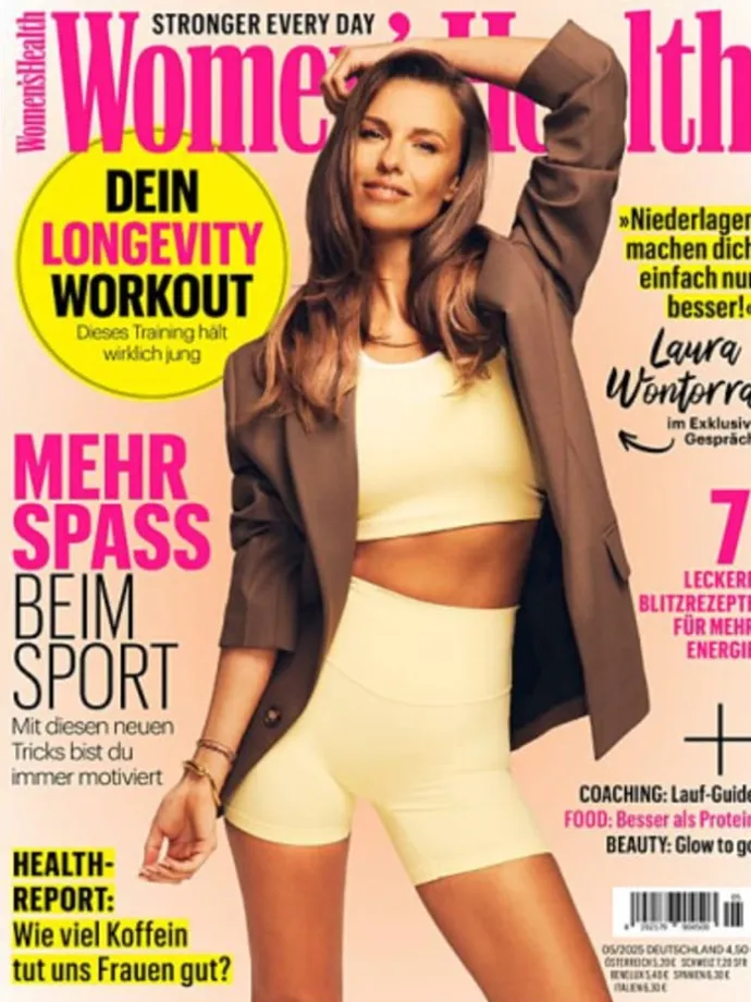 4 x WOMEN'S HEALTH Zeitschrift (Gutschein für Halbjahres Abo)