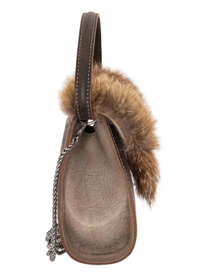 Abendtasche 156-4232 in braun