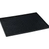 Abtropfmatte "Maxi" in Schwarz - (L)40 x (B)30 cm