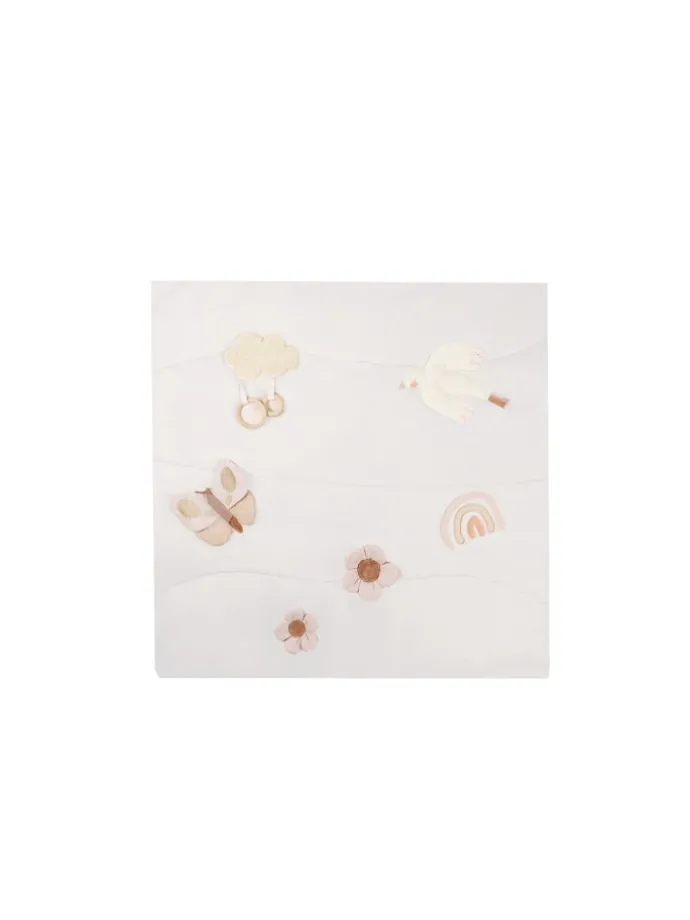 Activity Decke butterfly' in light pink in pink