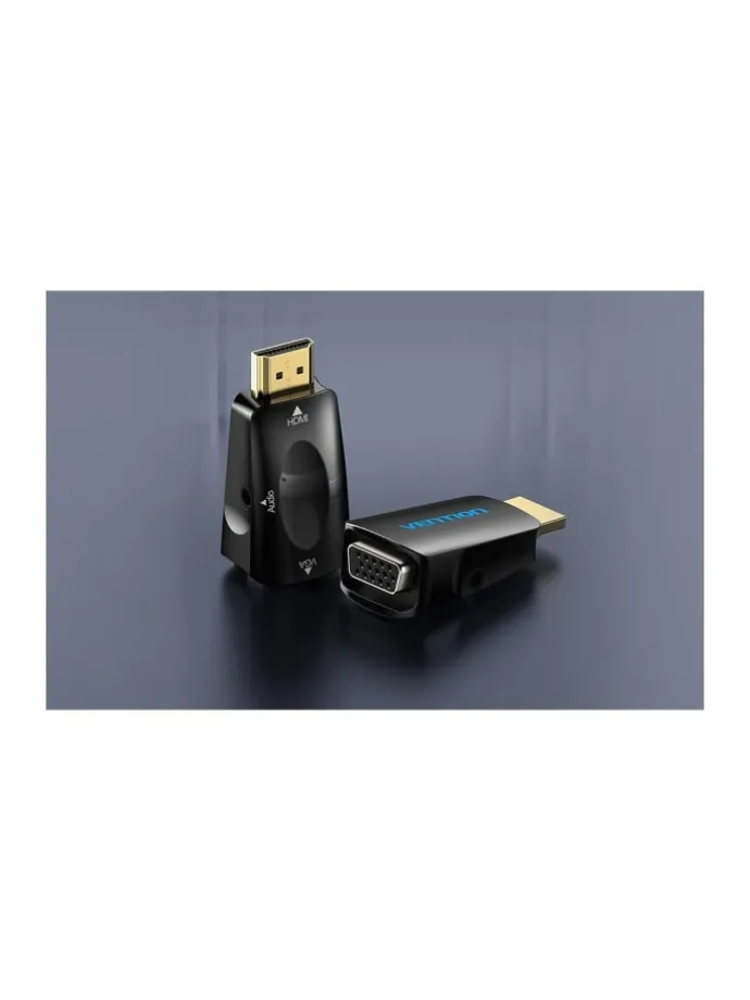 Adapter HDMI zu VGA mit 3,5-mm-Audioanschluss