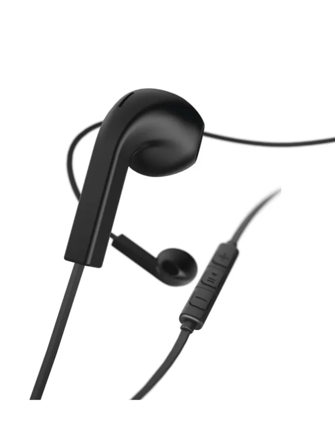 Advance In-Ear Kopfhörer, kabelgebunden, Schwarz in Schwarz