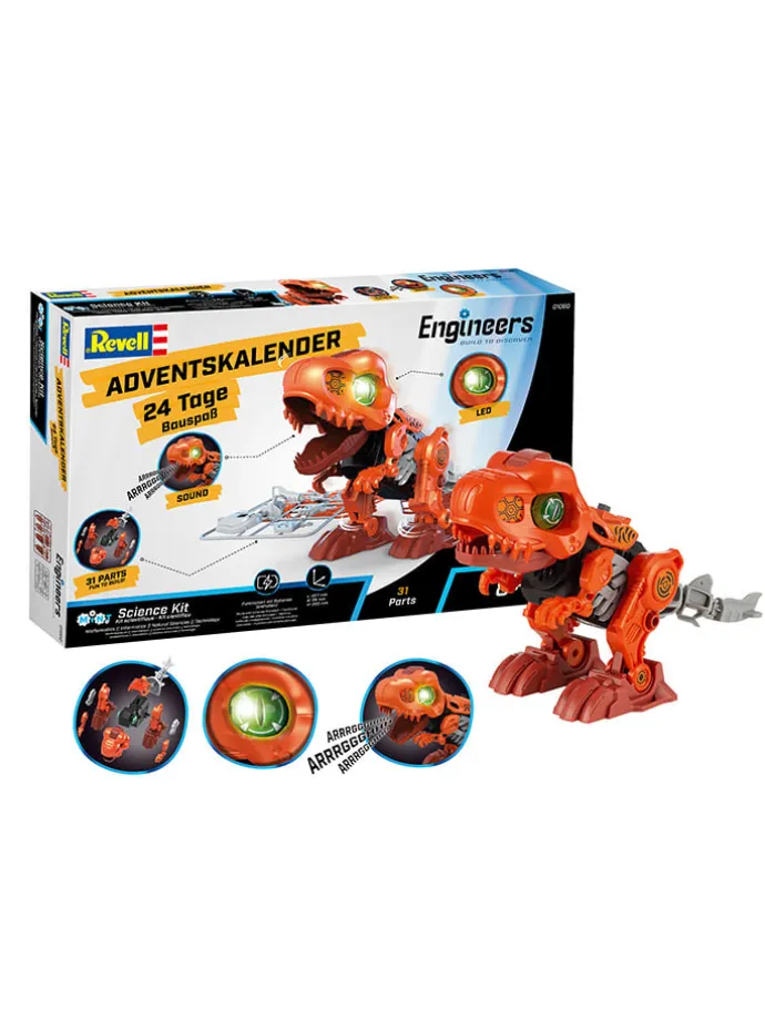 Adventskalender "Engineers Electric T.Rex" - ab 8 Jahren