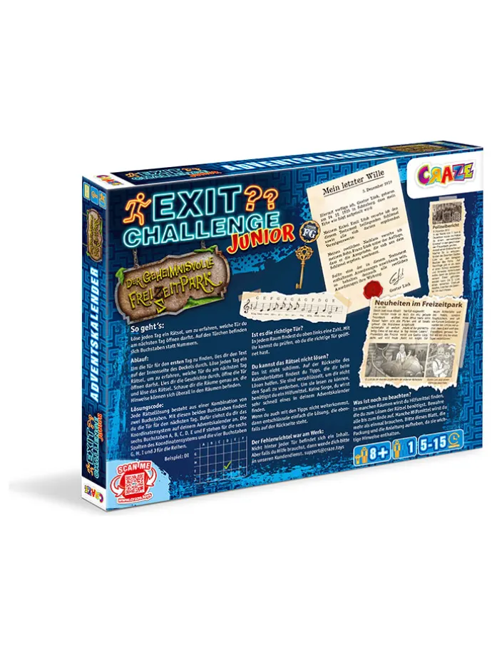 Adventskalender "Exit Challenge" - ab 3 Jahren