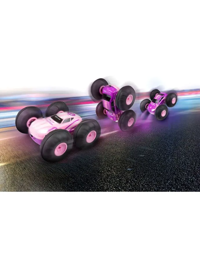Adventskalender "Stunt Car" in Rosa - ab 8 Jahren