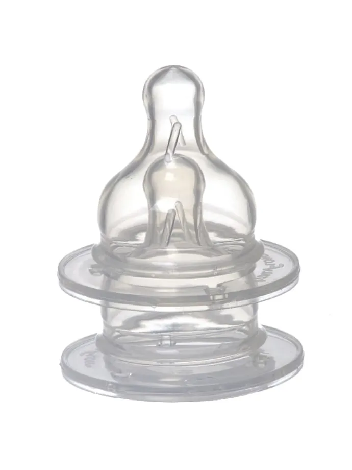 Airflow Silikon Slow Flow Sauger - 2 Stk.