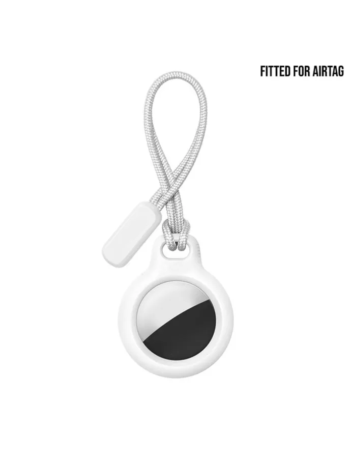 AirTag-Band in Weiß