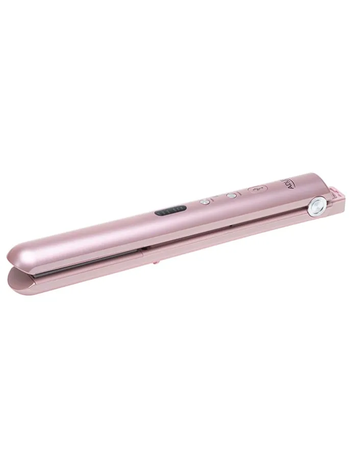 Akku-Glätteisen "AD 2327" in Rosa