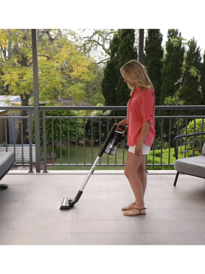 Akku-Staubsauger Smart&Slim Vac in Schwarz