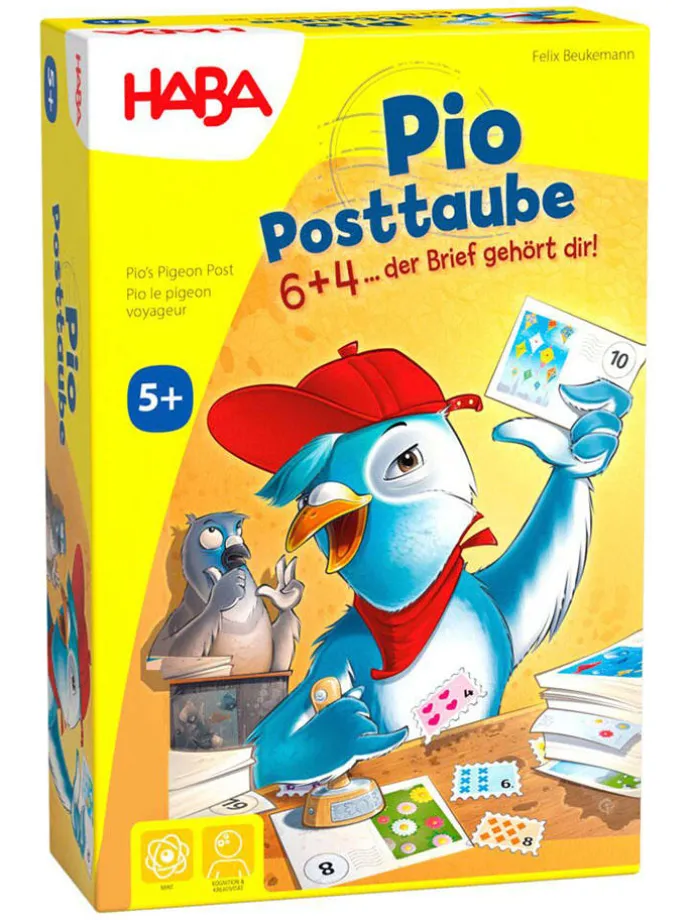 Aktionsspiel "Pio Posttaube" - ab 5 Jahren