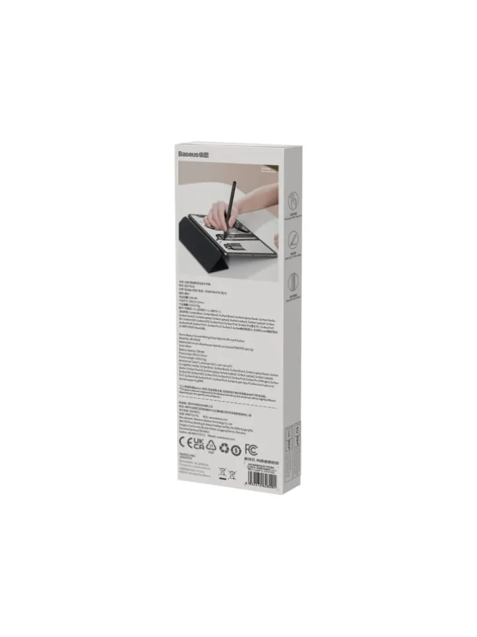 Aktiver Stift kompatibel mit Microsoft Surface MPP 2.0 Baseus Smooth Writing Series – Schwarz in Schwarz