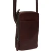 Alesund Handytasche Leder 11 cm in brown
