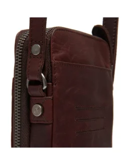 Alesund Handytasche Leder 11 cm in brown