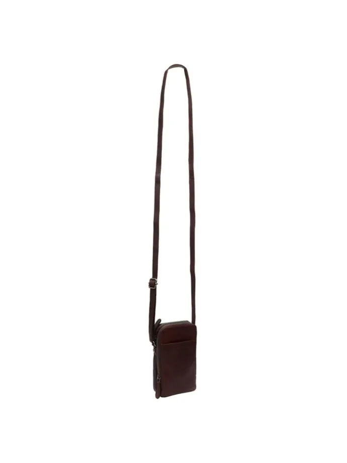 Alesund Handytasche Leder 11 cm in brown
